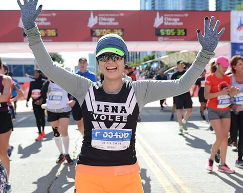fractured foot marathon runner Patient Success Story Lena Park